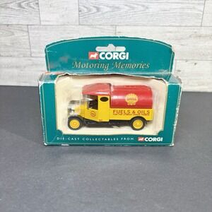 Corgi Motoring‎ Memories Shell Fues & Oils die cast NIB OPEN BOX